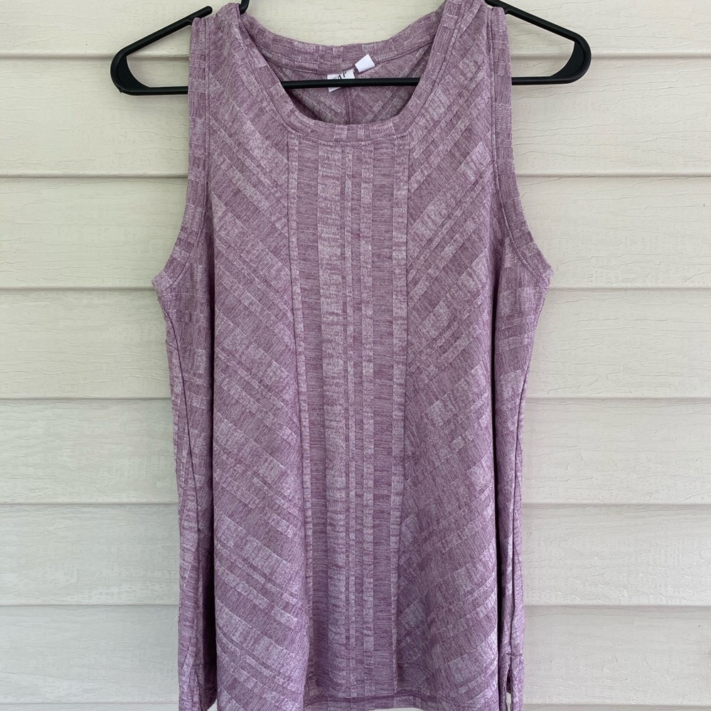 Purple tank top